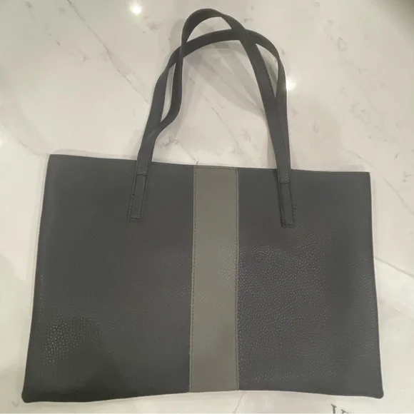 NWOT Vince Camuto Black and Gray Women's Tote Bag - Picture 10 of 12